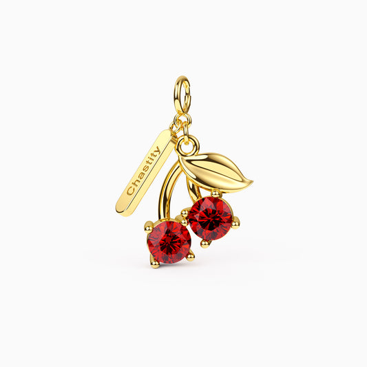 Fruits of Spirit Chastity Cherry Charm - vanimy
