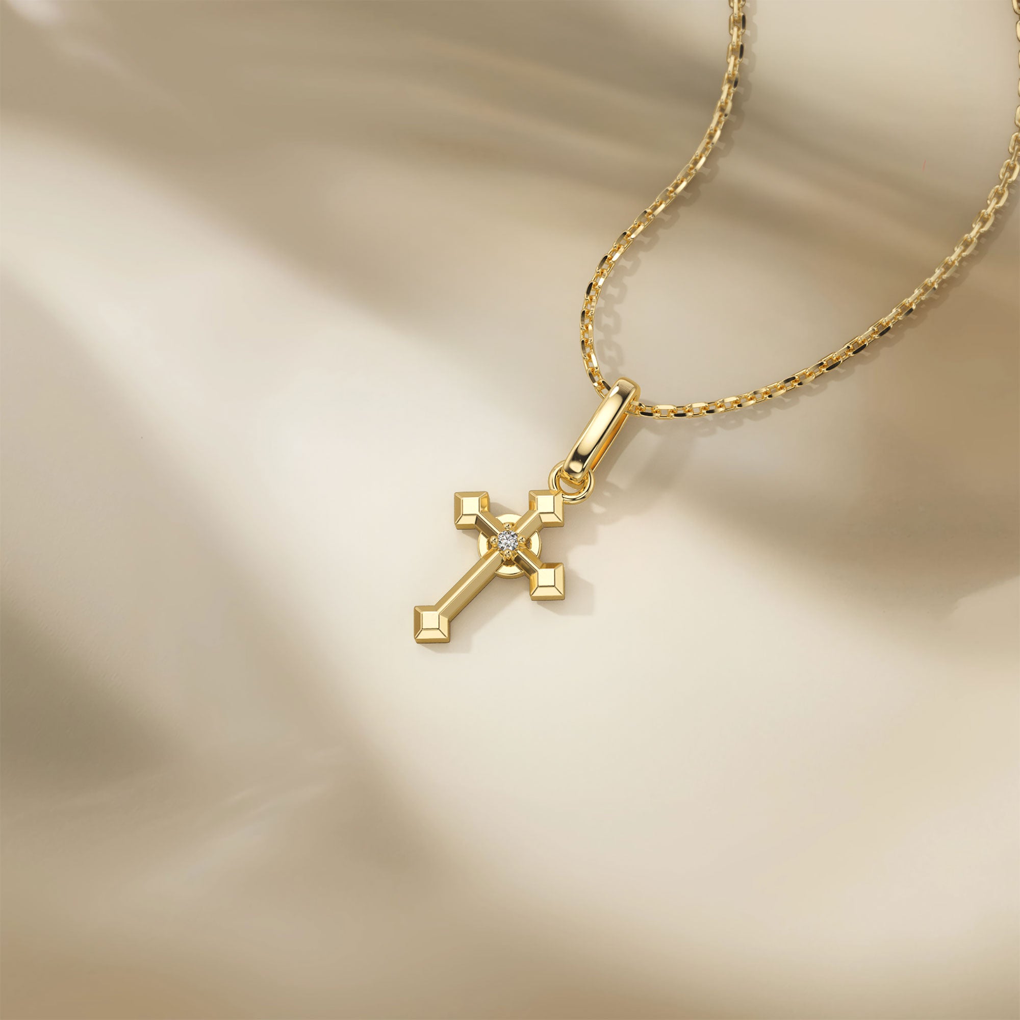 Pendentif à breloque croix celtique