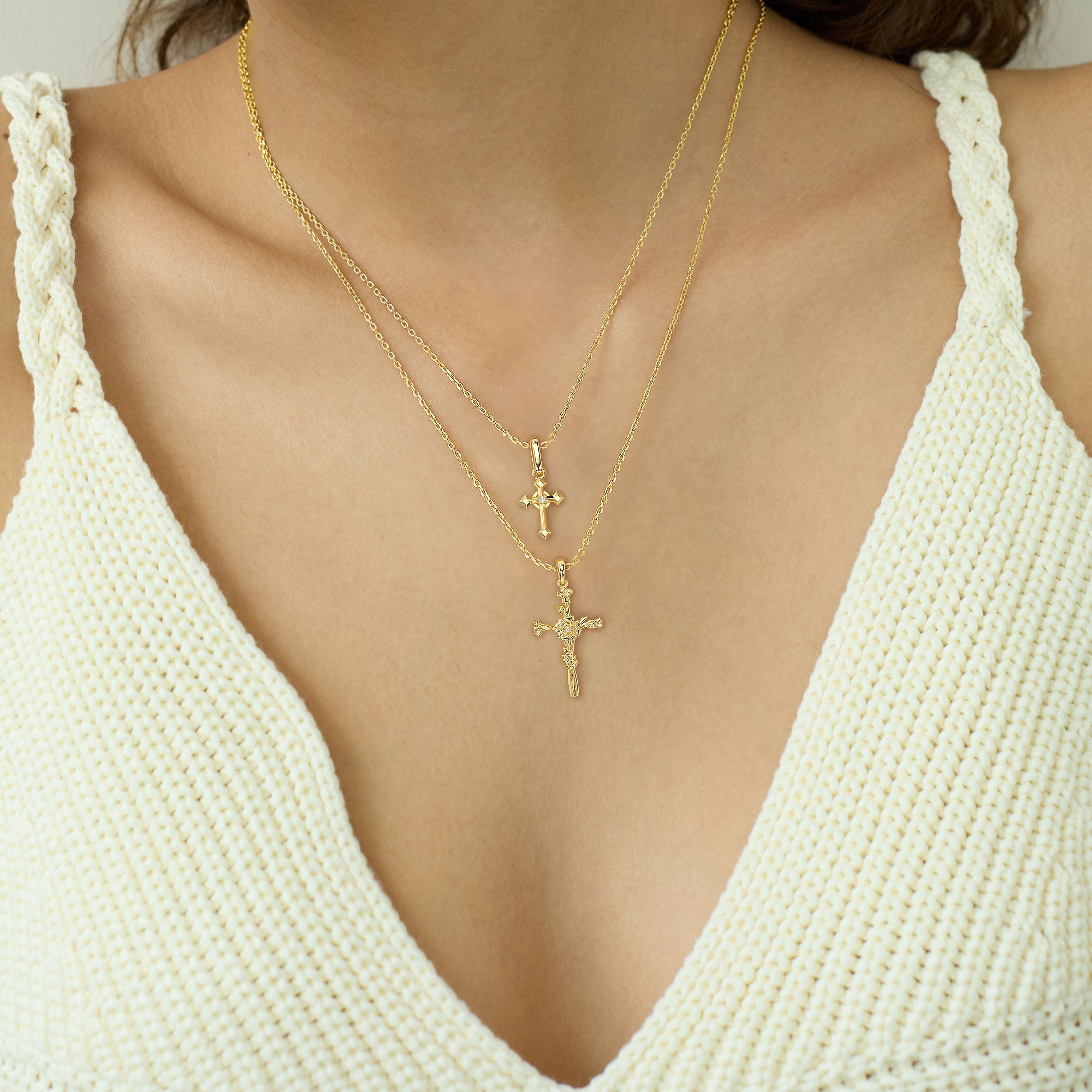 Pendentif à breloque croix celtique