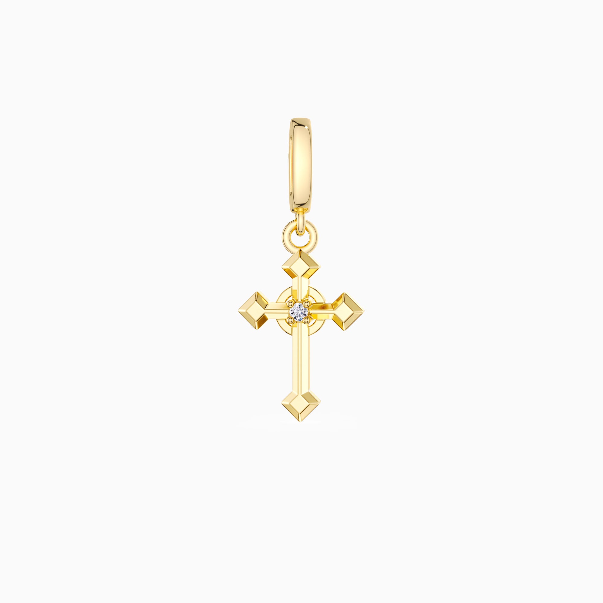 Pendentif à breloque croix celtique