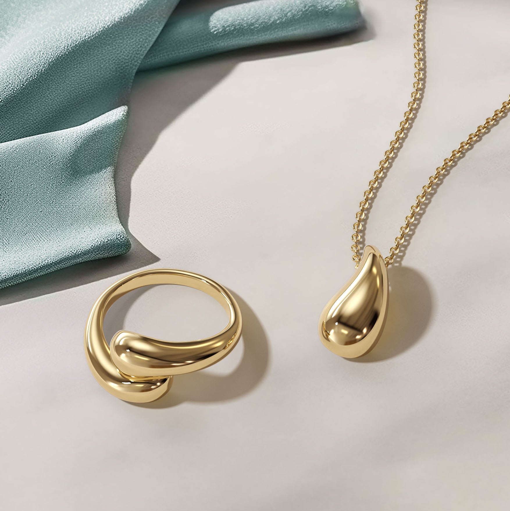 Raindrop Necklace - vanimy