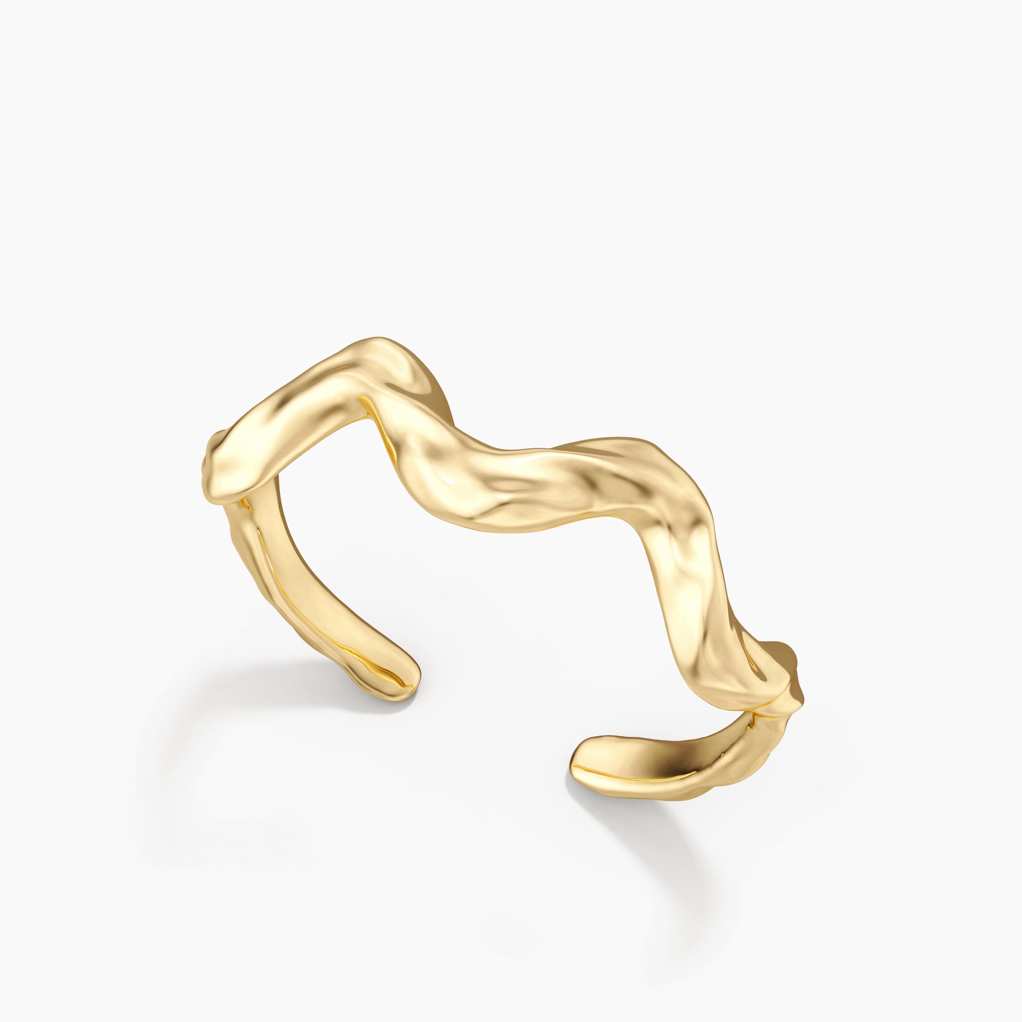 Highs and Lows Open Ring - vanimy
