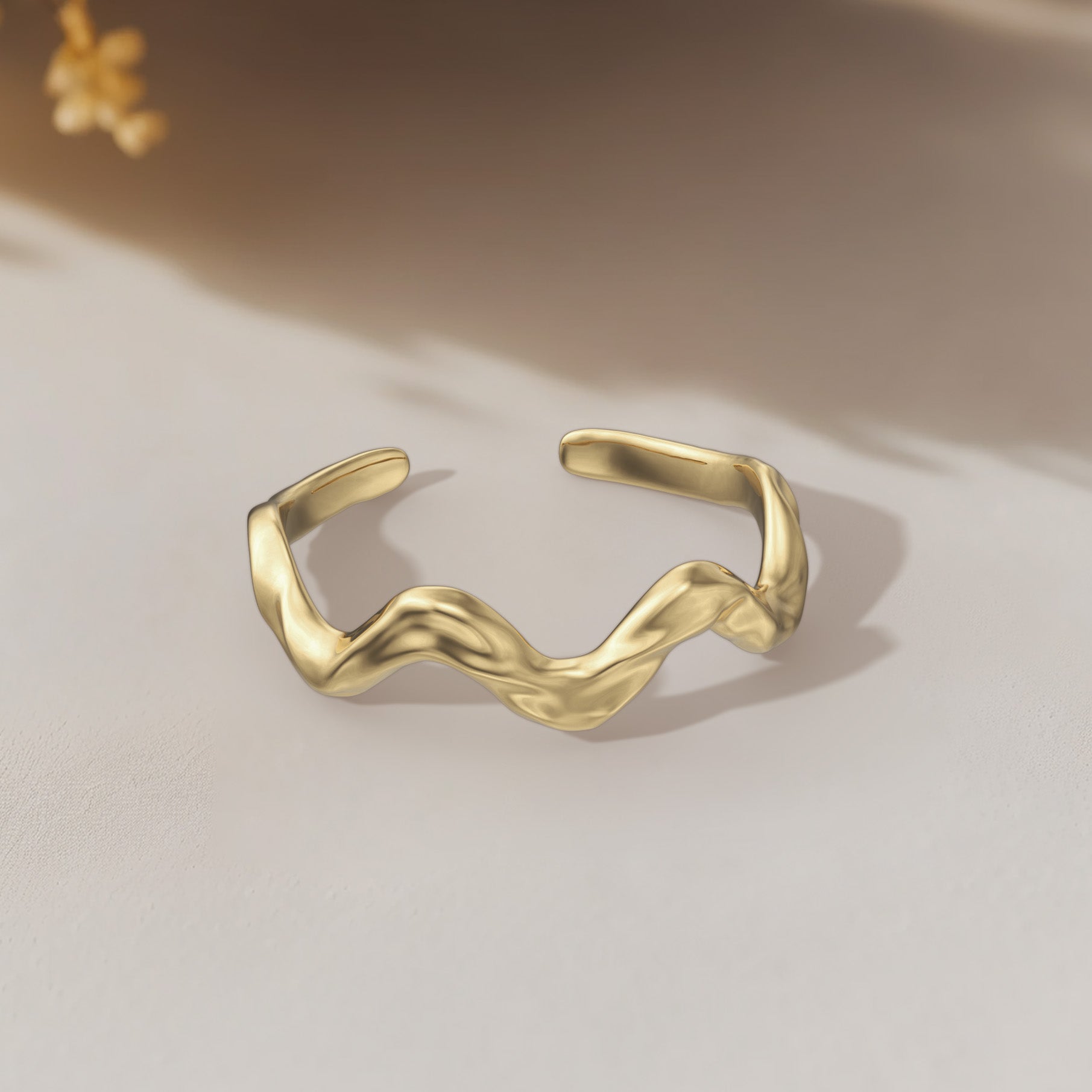 Highs and Lows Open Ring - vanimy