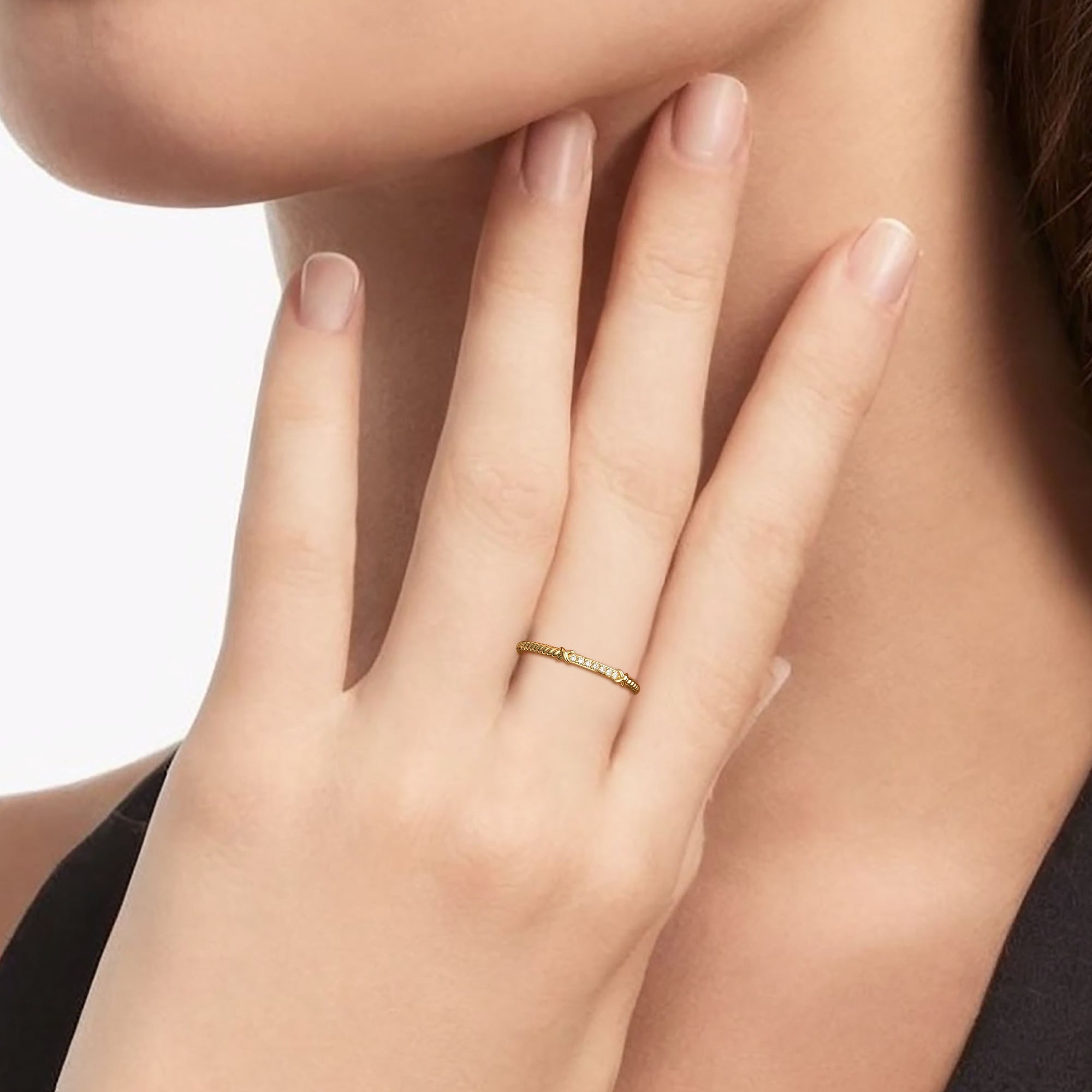 Rope Circle Ring - vanimy