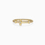 Rope Cross Stack Ring - vanimy