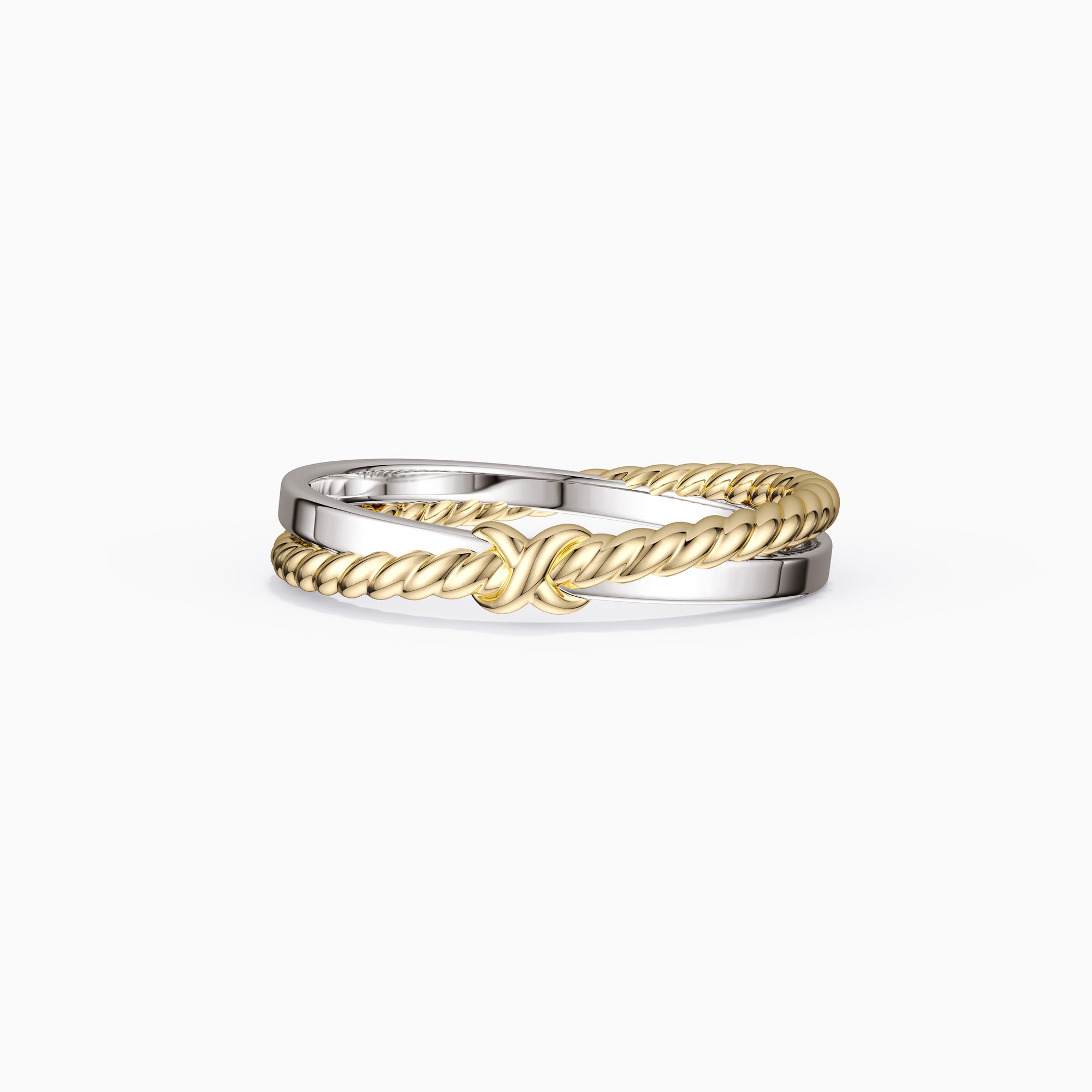 X Cord Band Ring - vanimy