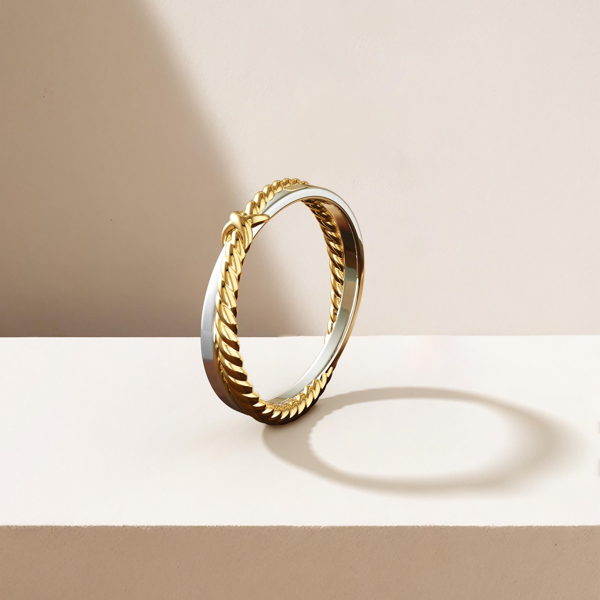 X Cord Band Ring - vanimy