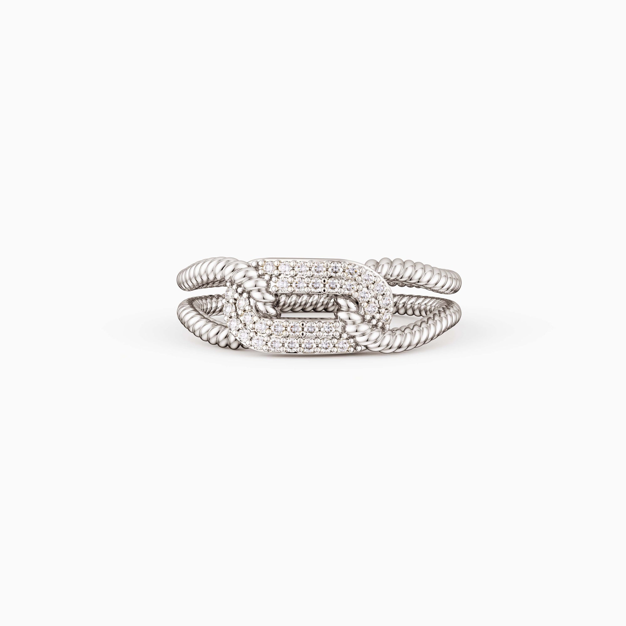 Interlocking Triple Ring - vanimy