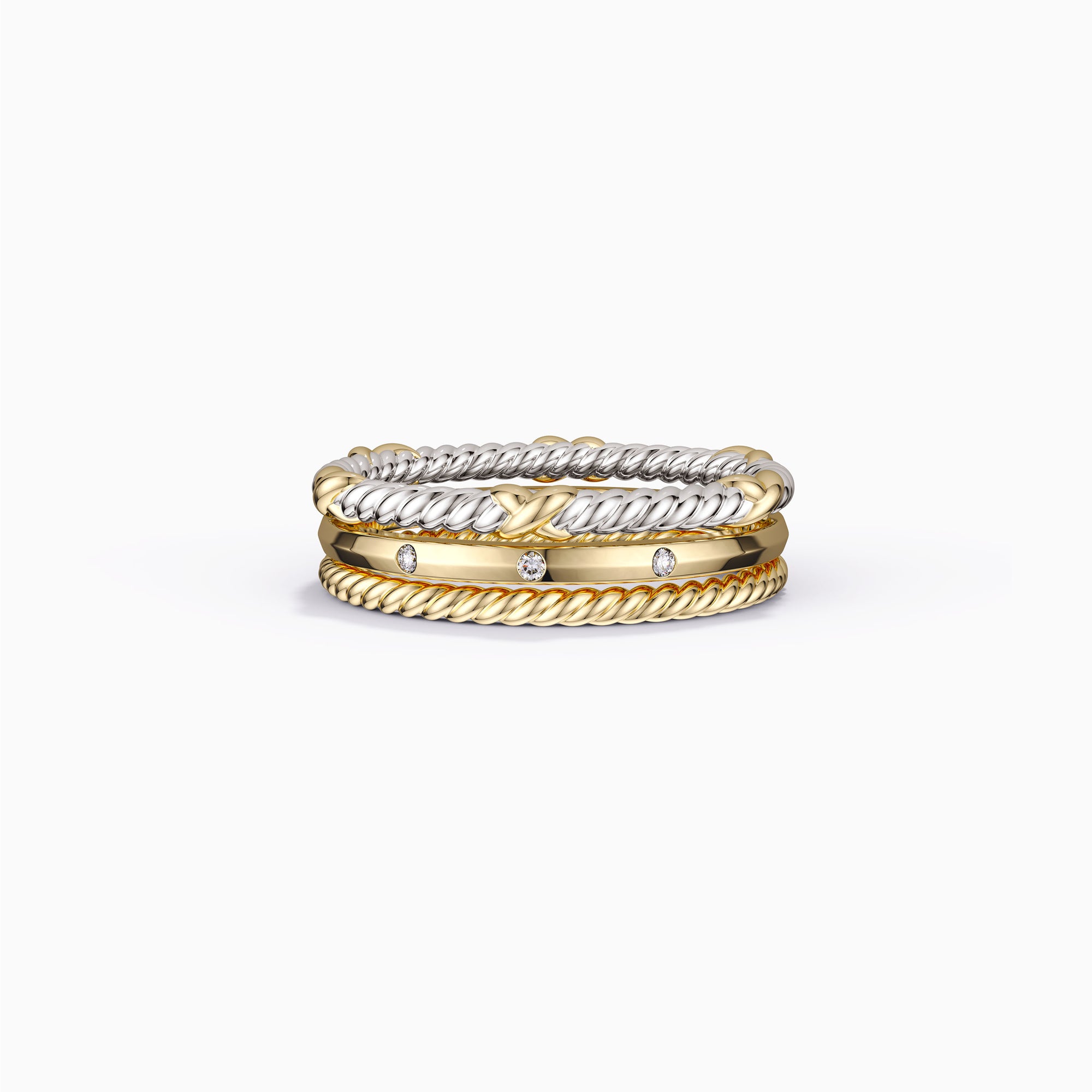 Three-Loop Stackable Ring Set - vanimy