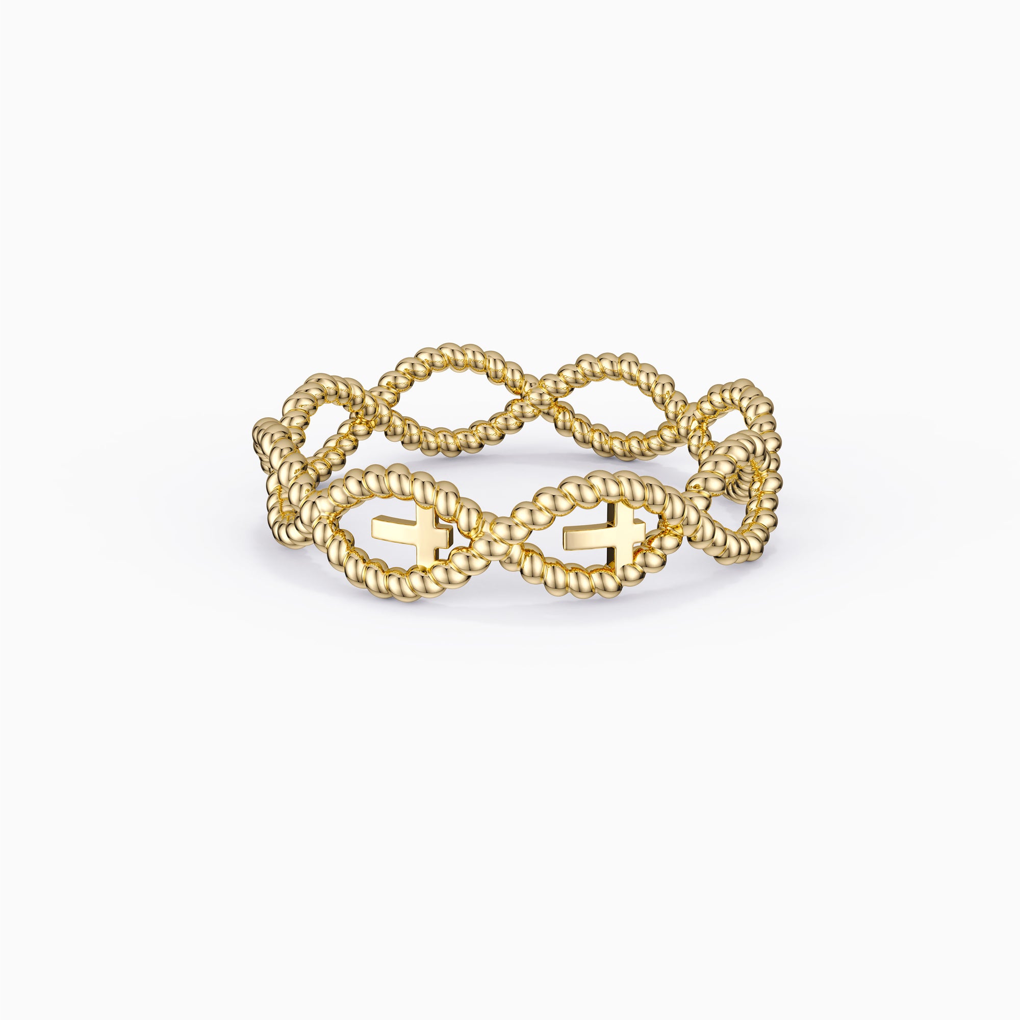 Cord Jesus Fish Ring - vanimy