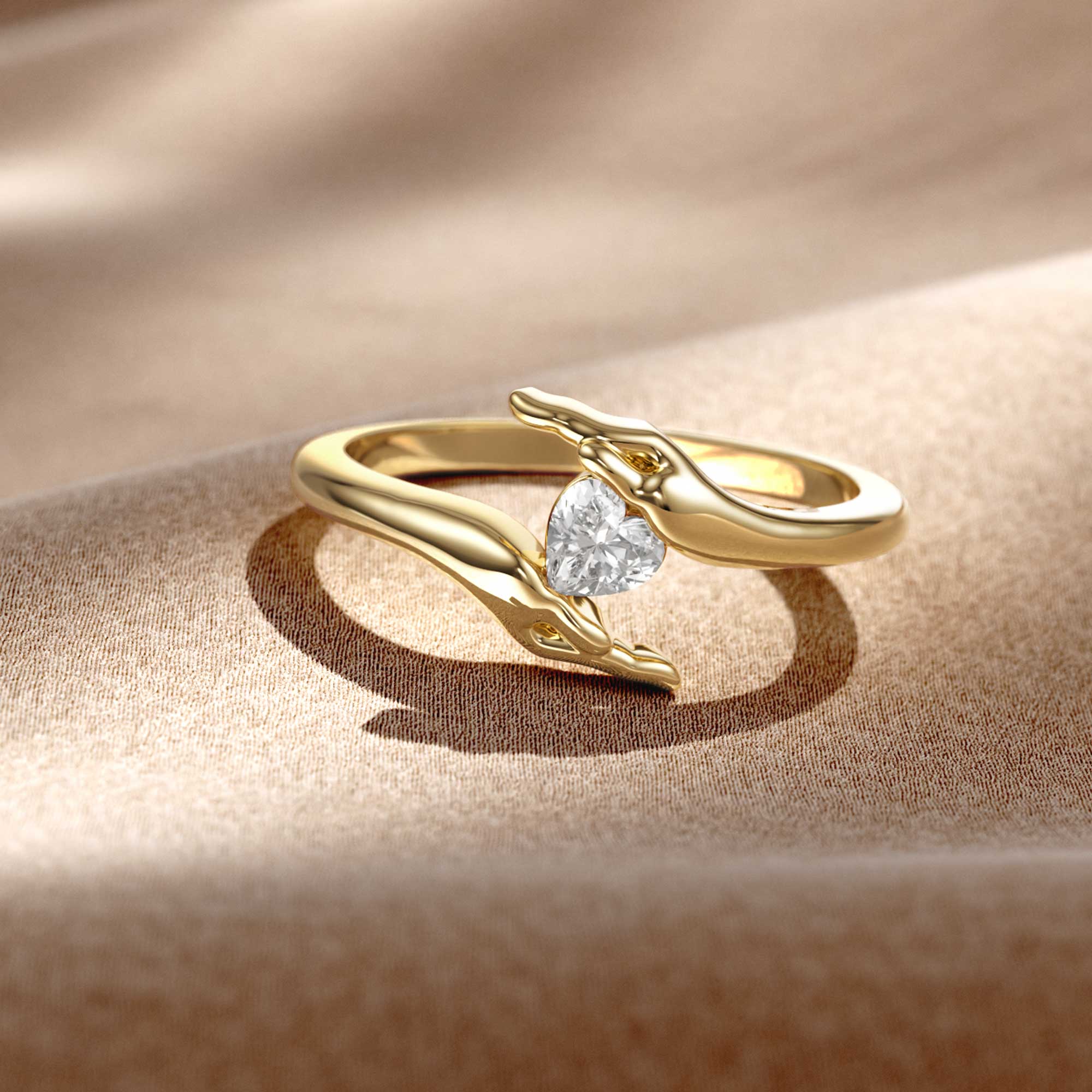 Heartbound Unity Statement Ring - vanimy
