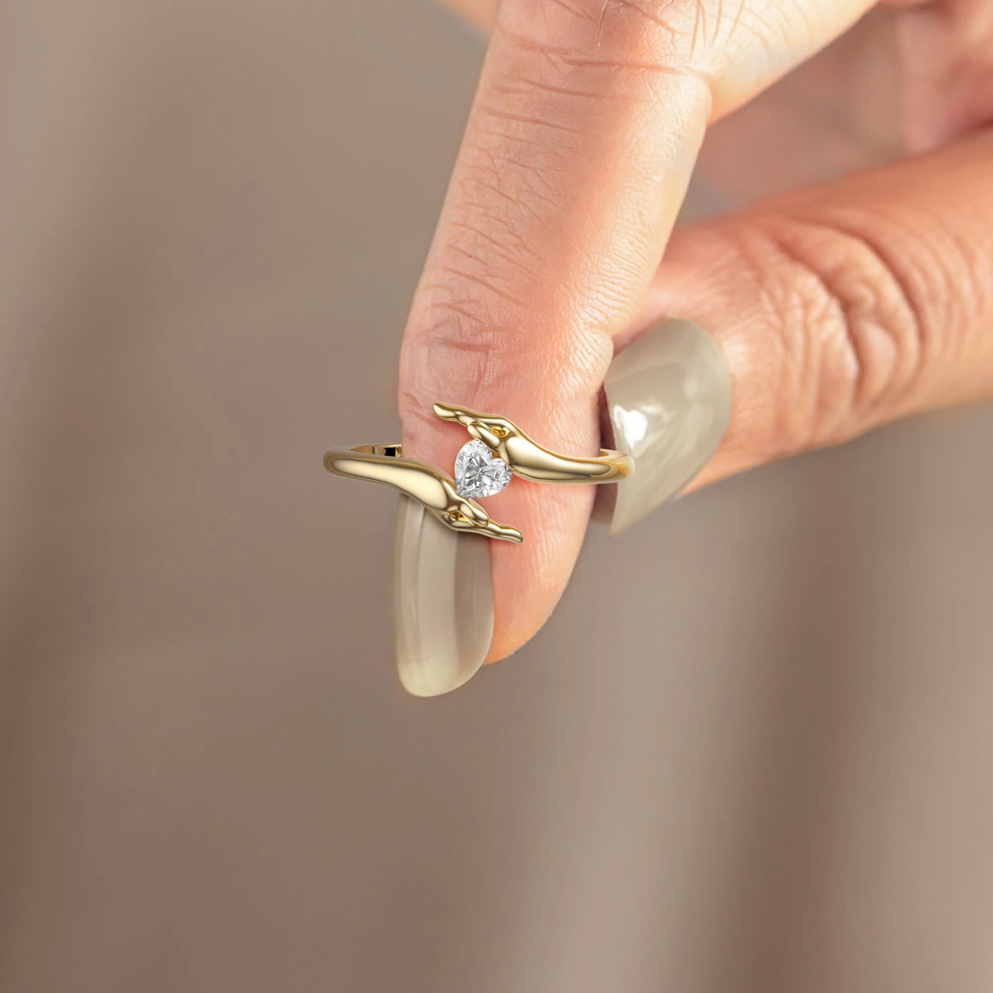 Heartbound Unity Statement Ring - vanimy