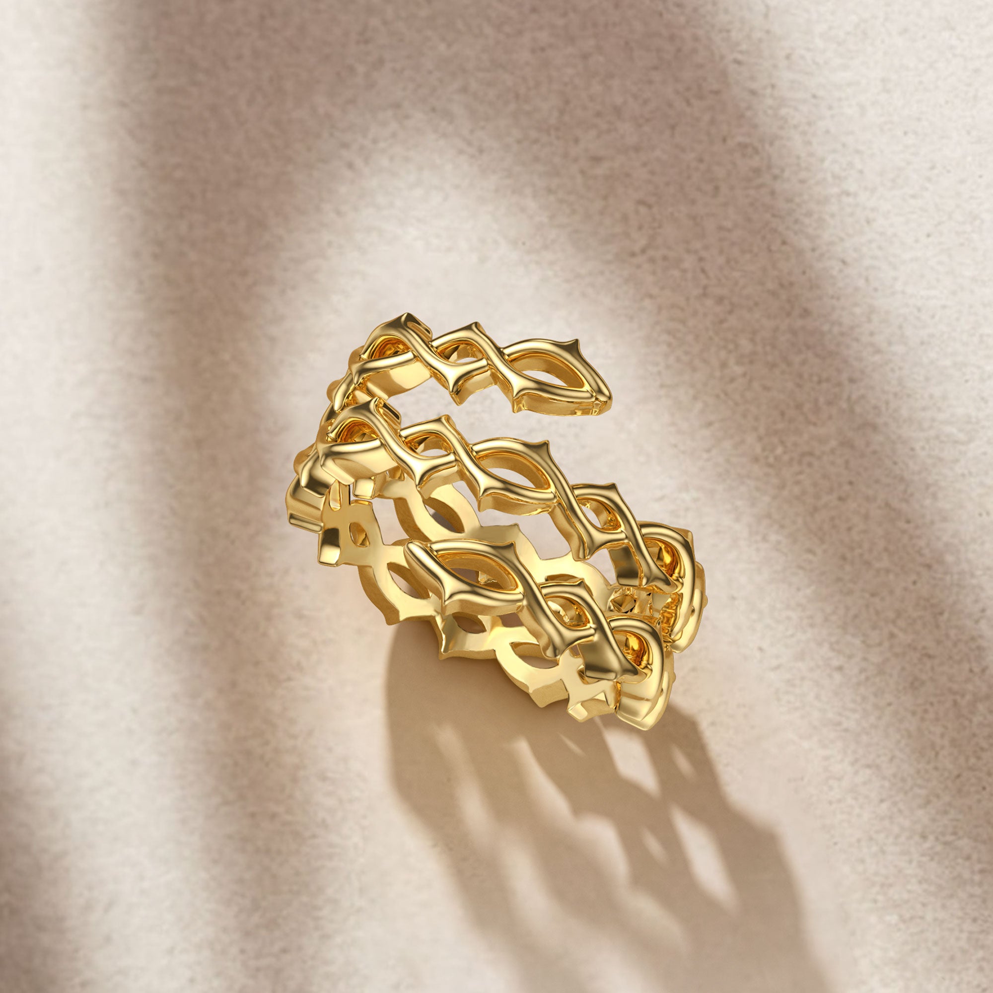 Crown of Thorns Wrap Ring - vanimy