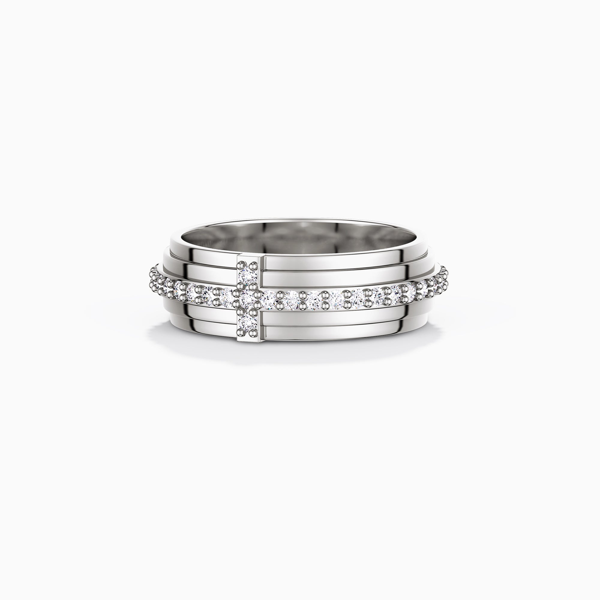 Staircase Cross Ring - vanimy