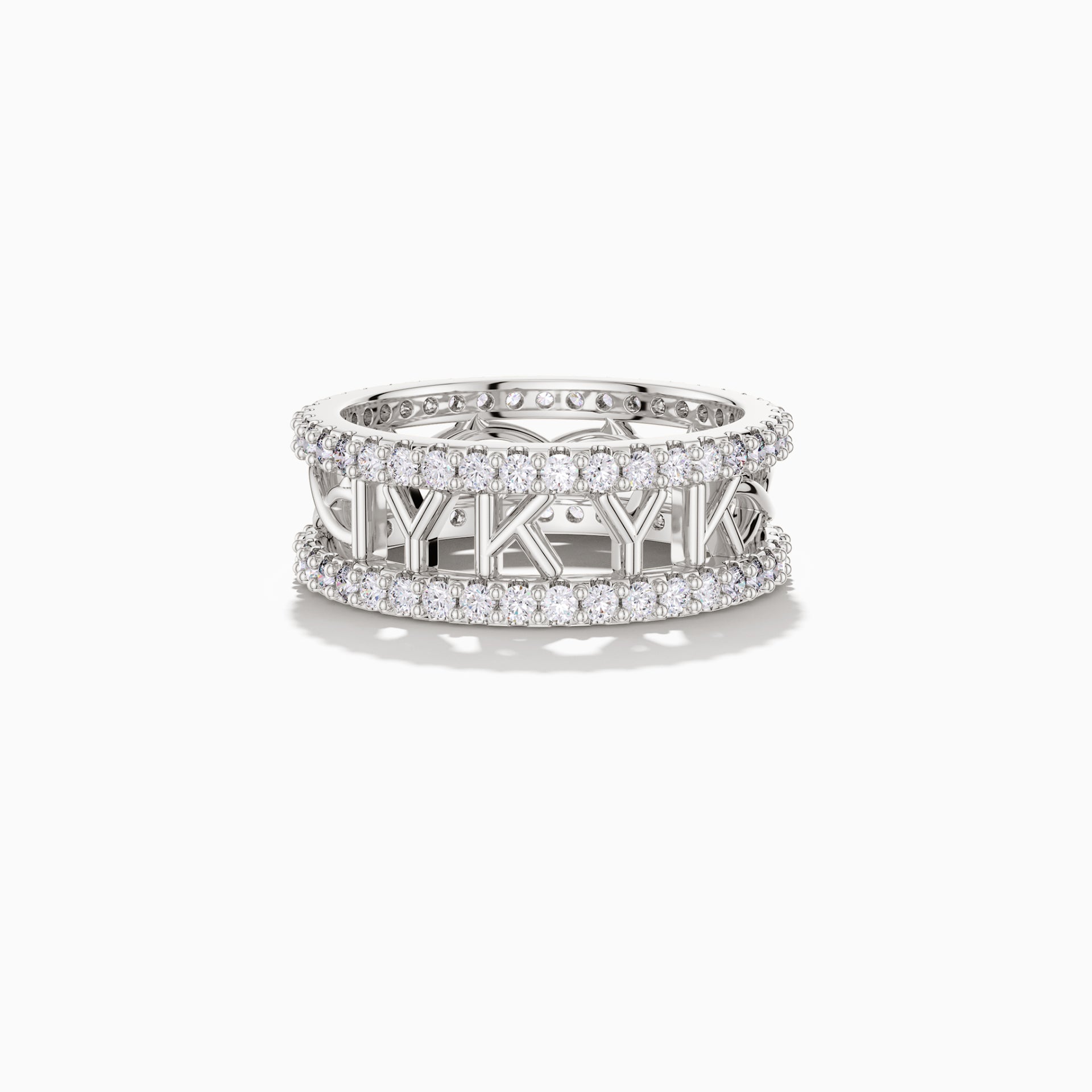 Bible Acronym IYKYK Crown Of Thorns Statement Ring