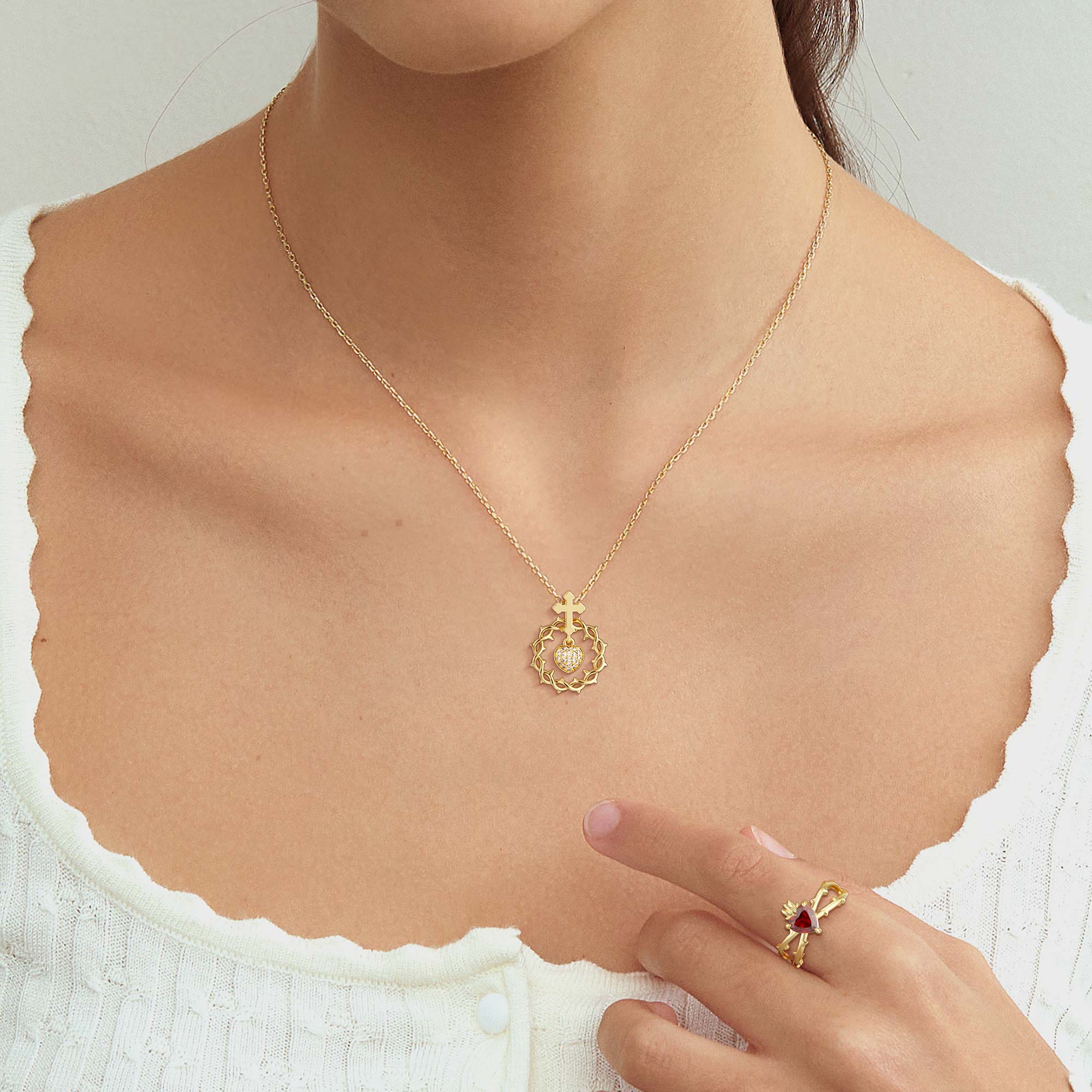 Sacred Heart Ring
