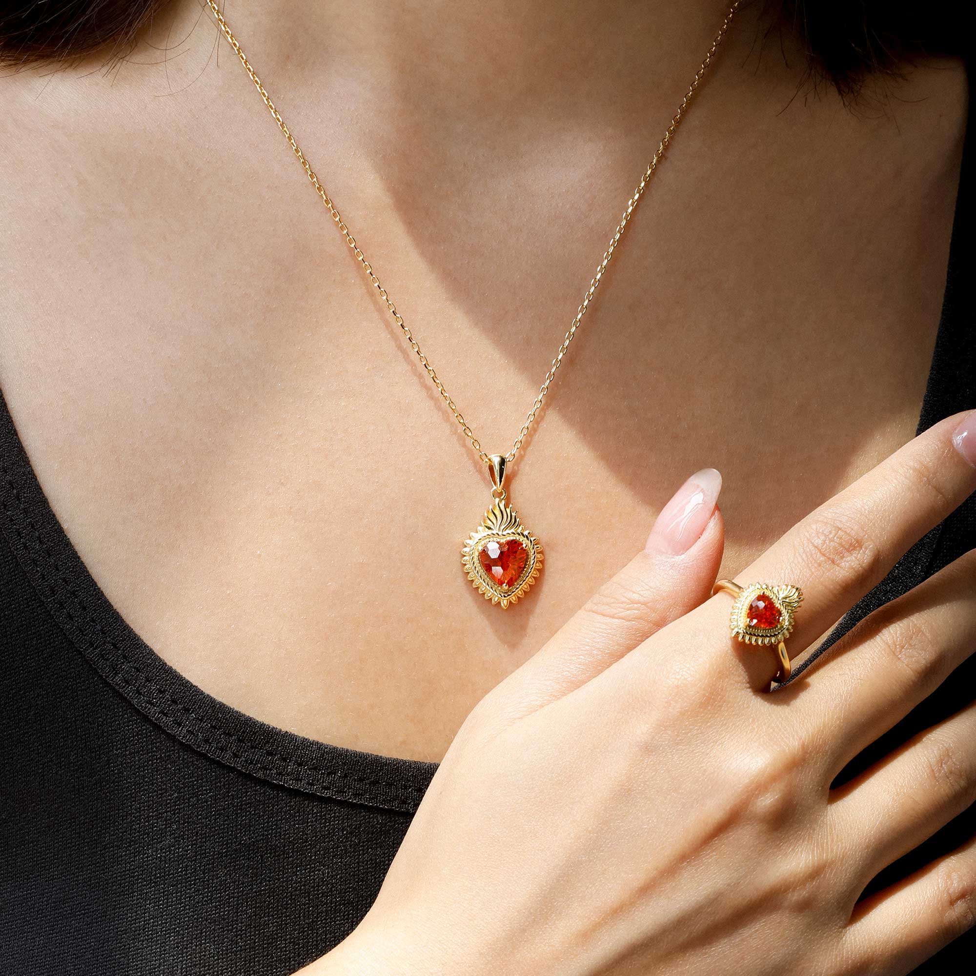 Radiant Heart Necklace