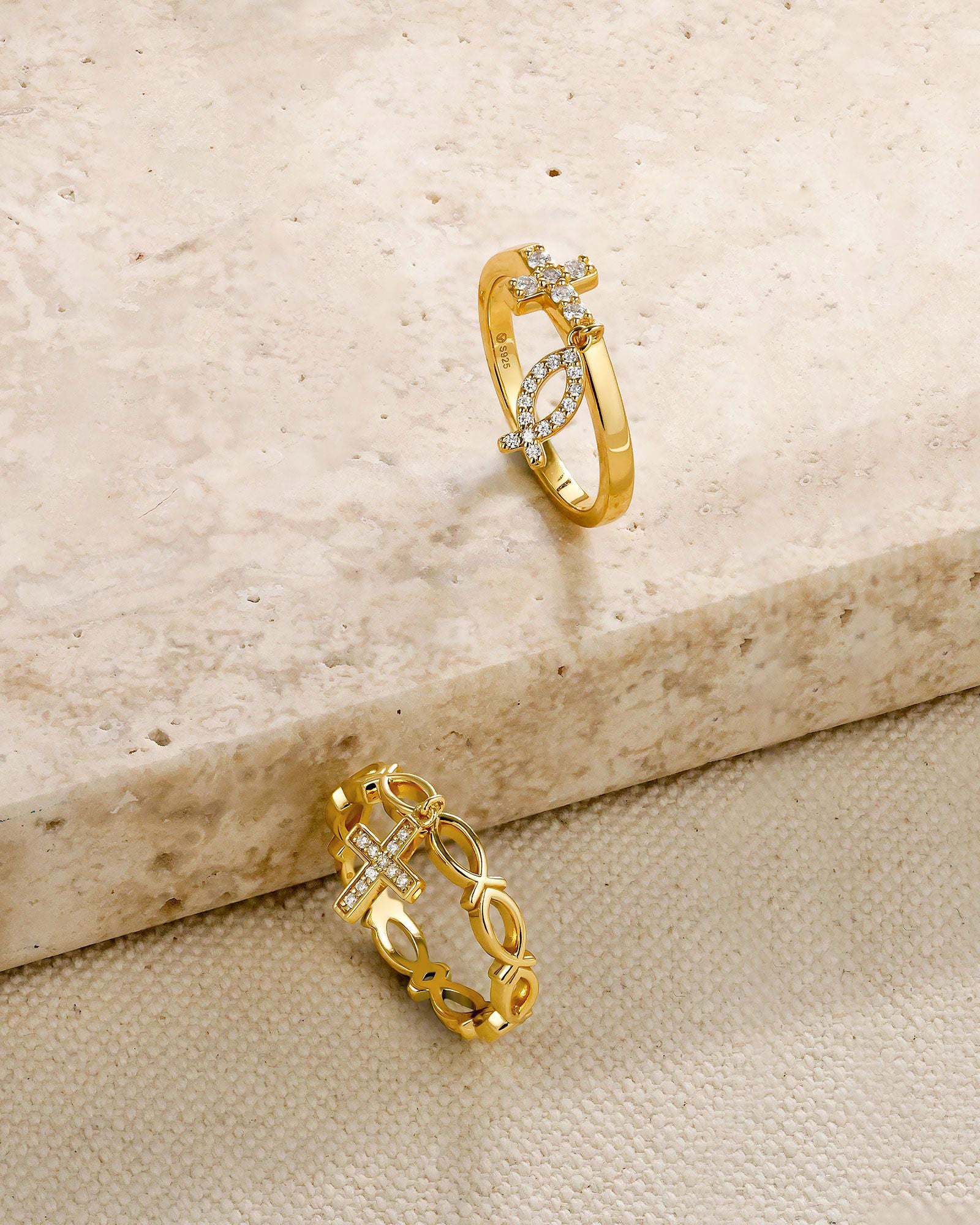 JESUS FISH RINGS – vanimy