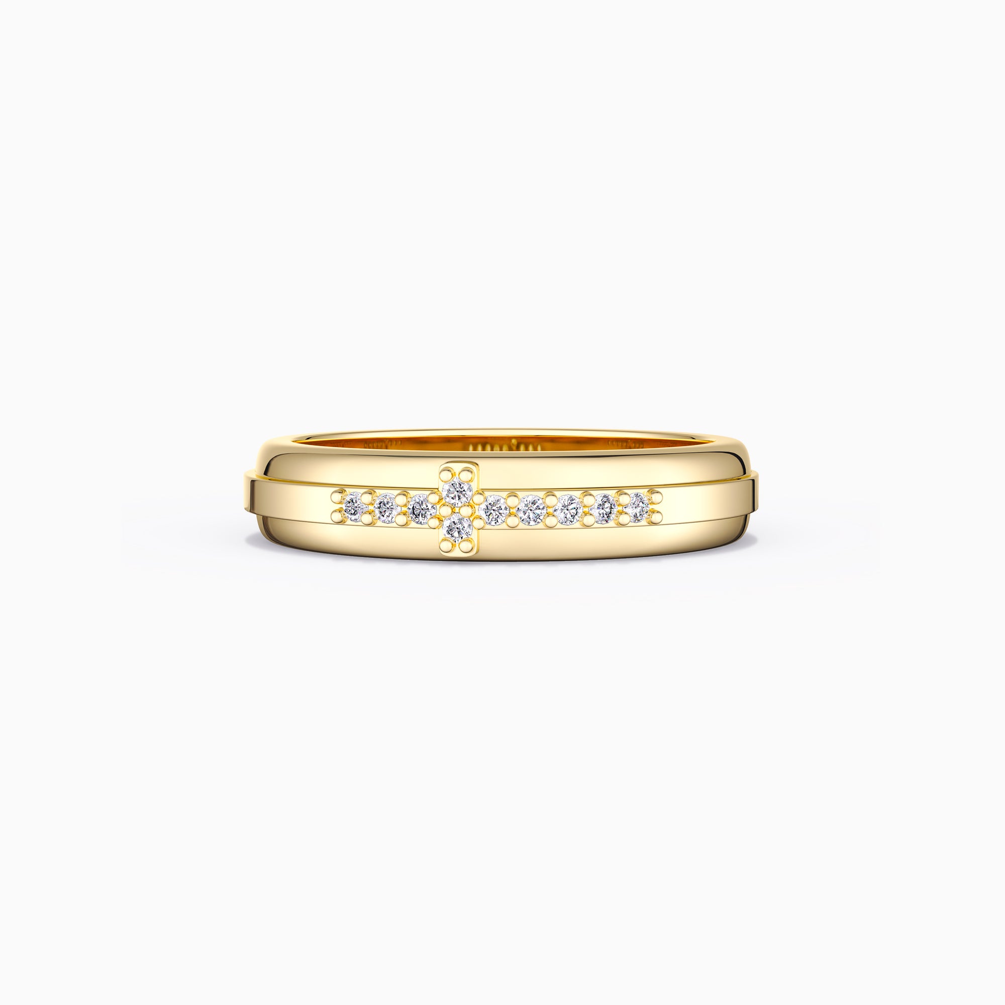 Cross Pray Bands Ring - vanimy
