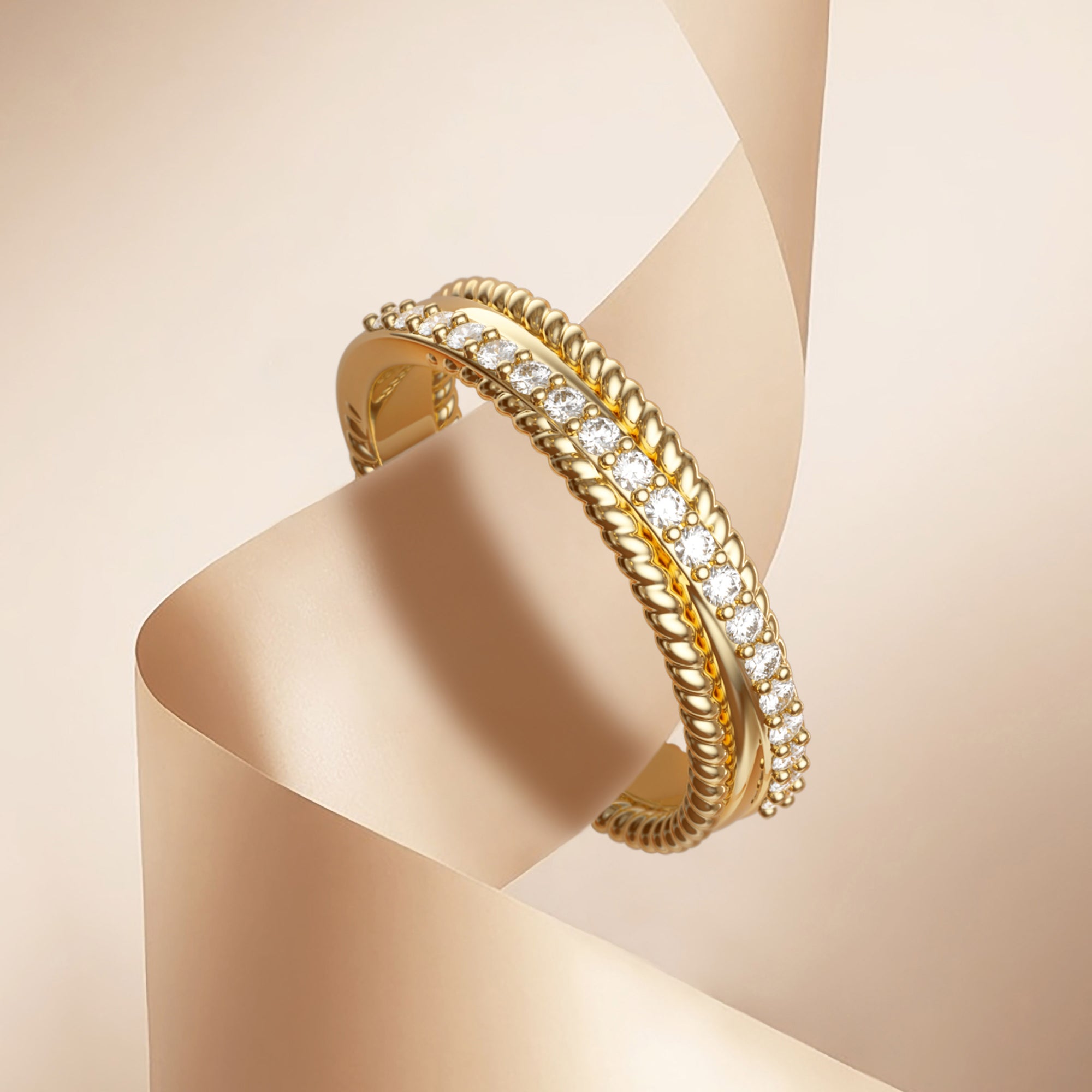 Eternal Double Band Ring - vanimy