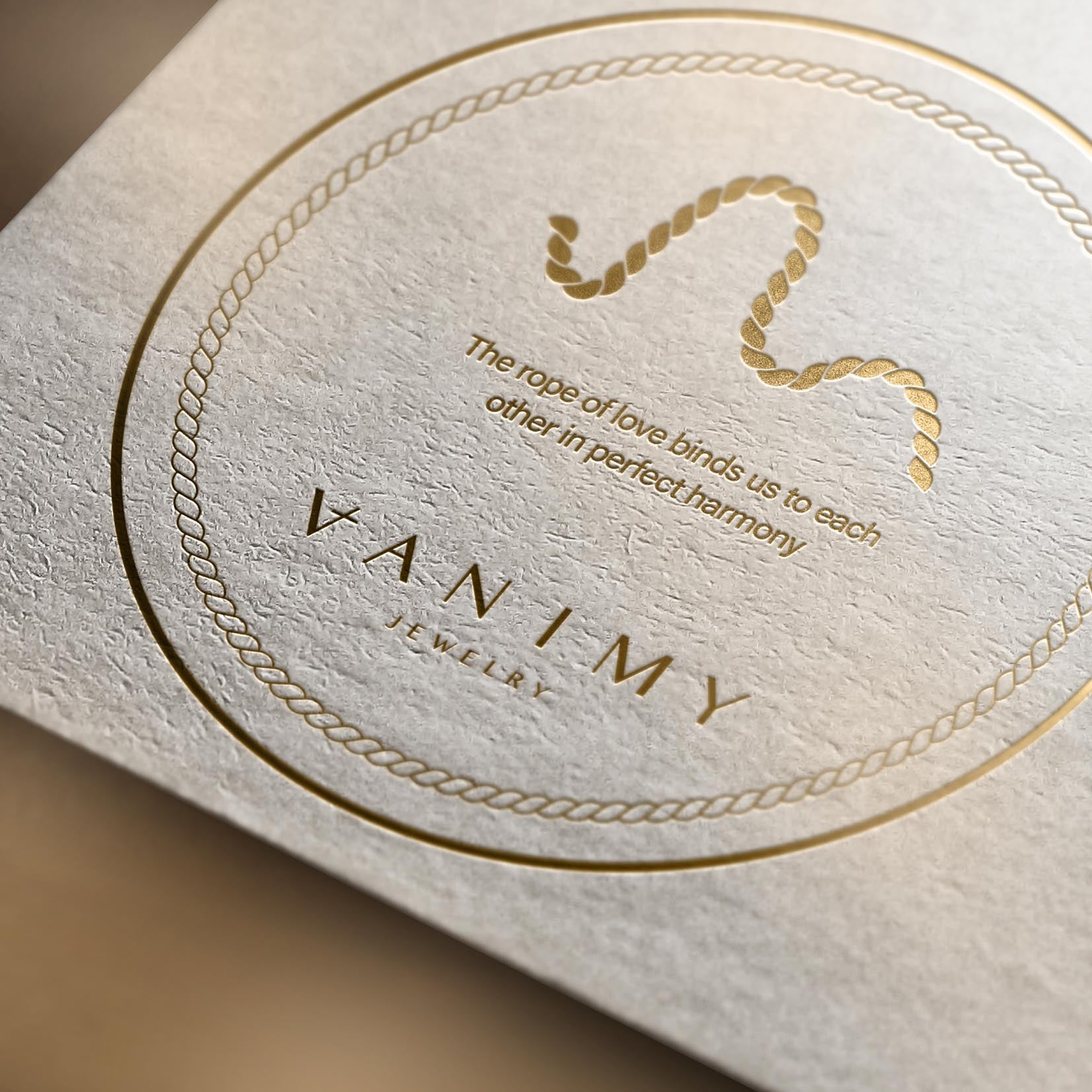 Rope Circle Ring - vanimy
