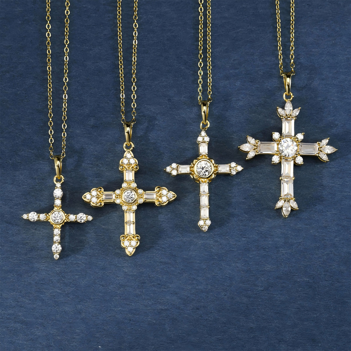 Radiant Grace Cross Necklace
