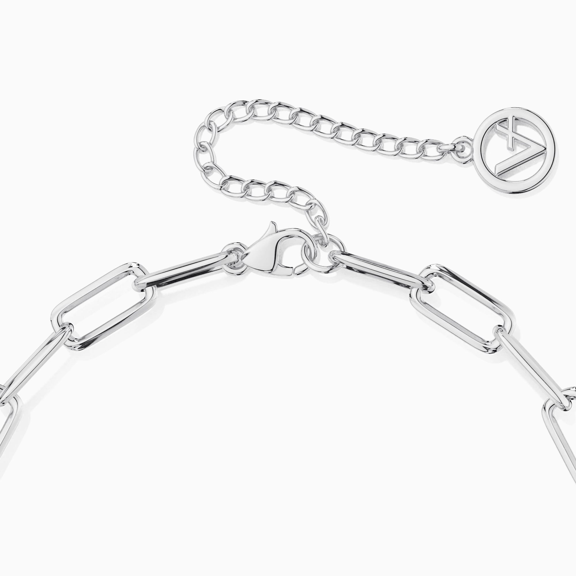 Manna Charm Builder Paperclip Chain Bracelet