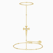 Verity Sword Cross Hand Chain