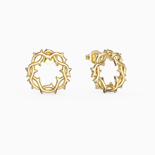 Crown of Thorns Earrings - vanimy