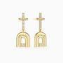 Holy Door Drop Earrings