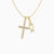 We Will be With You Cross Ichthys Necklace - vanimy