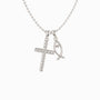 We Will be With You Cross Ichthys Necklace - vanimy