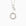 Silver Crown of Thorns Cross Necklace - vanimy