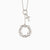 Silver Crown of Thorns Cross Necklace - vanimy