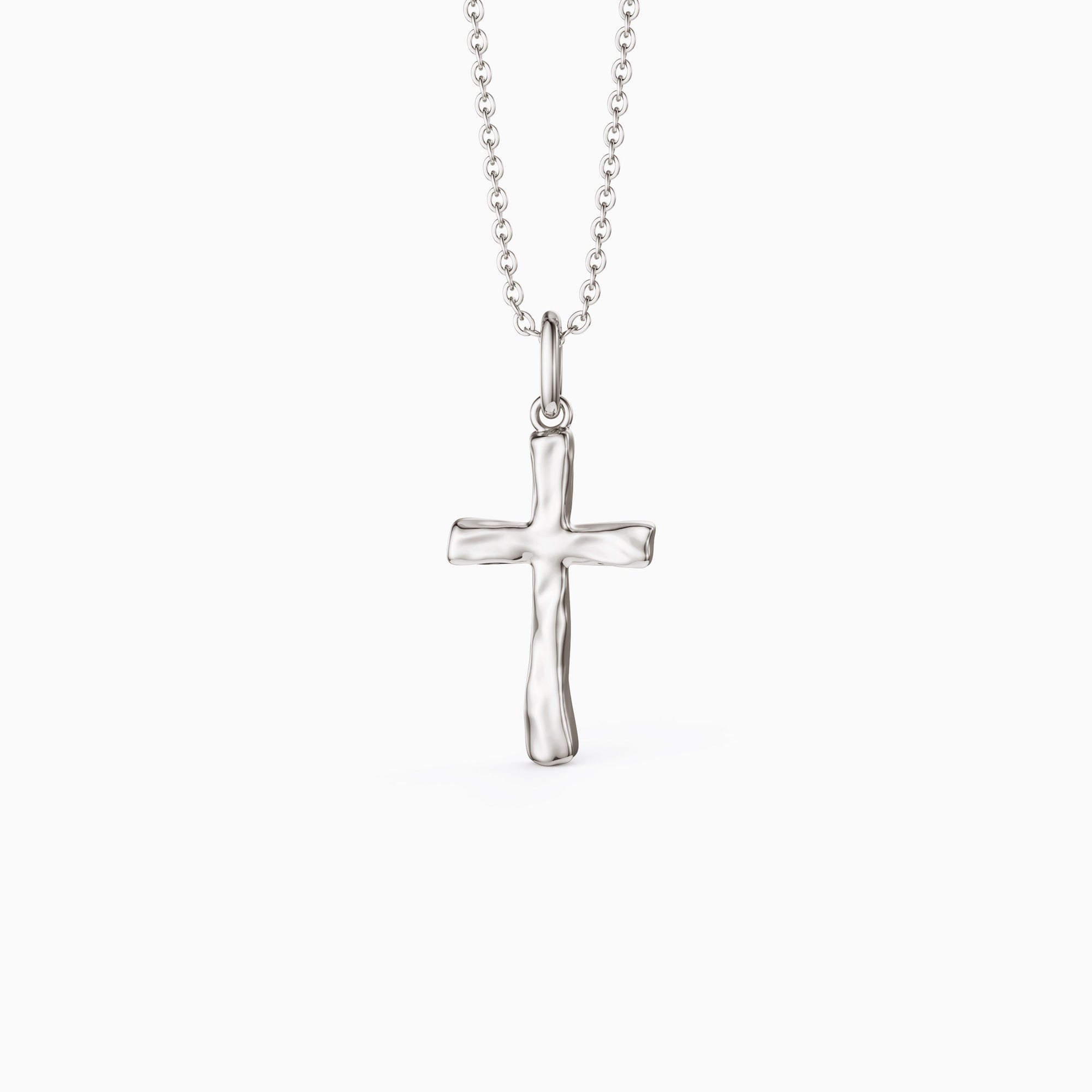 Liquid Cross Necklace - vanimy