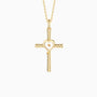 Heart of Mustard Seed Cross Necklace - vanimy