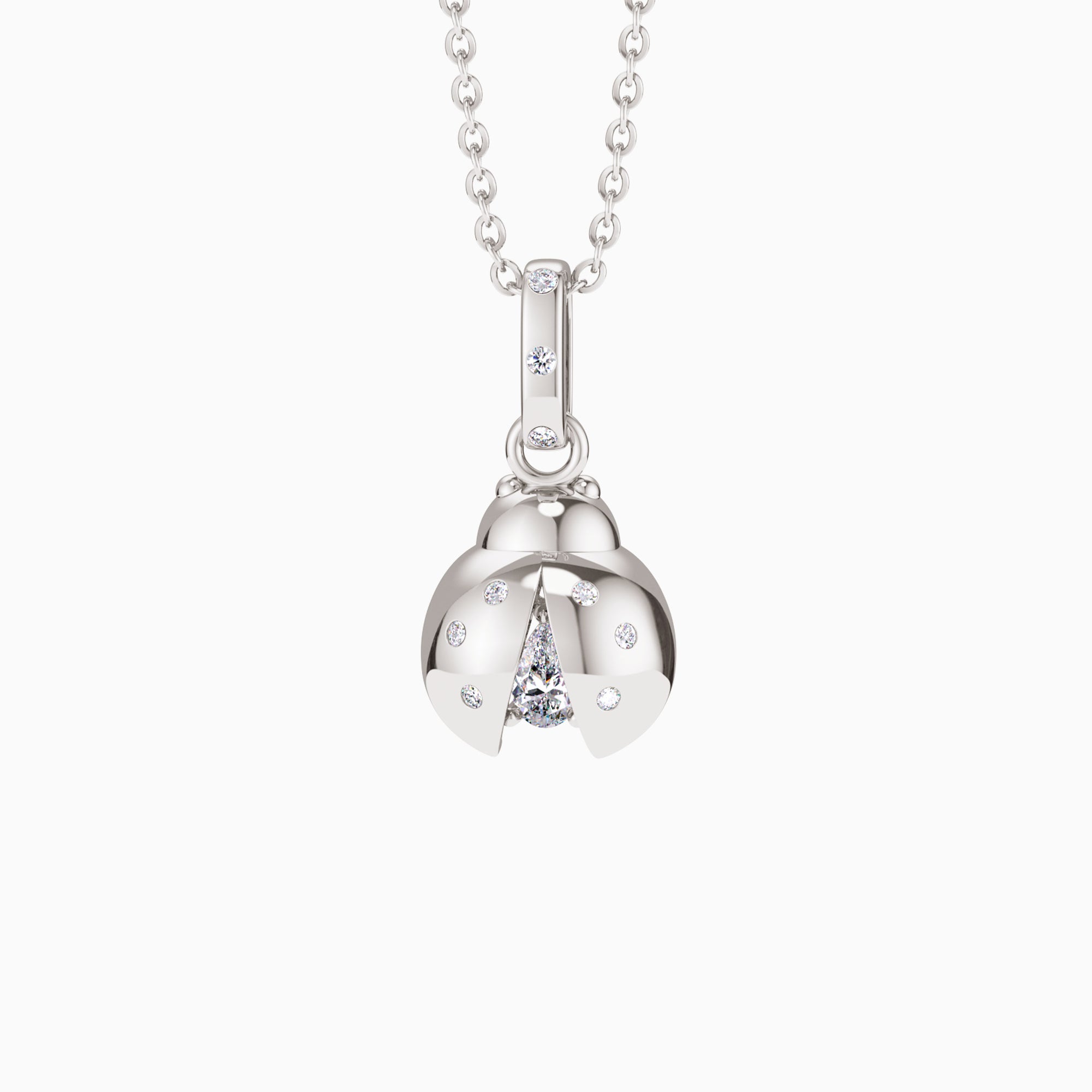 Mini Ladybug Luck Charm Pendant - vanimy