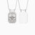 Divine Cross Dove Celestial Protection Medallion Pendant Scapular Necklace - vanimy