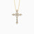 Byzantine Faith Cross Pendant Necklace - vanimy