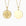 Divine Radiance Cross Protection Prayer Medallion Pendant Necklace - Plain Back - vanimy