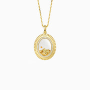 Gold Vermeil Parable of the Mustard Seed Pendant Necklace
