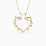 Sacred Bloom Heart of Love Necklace