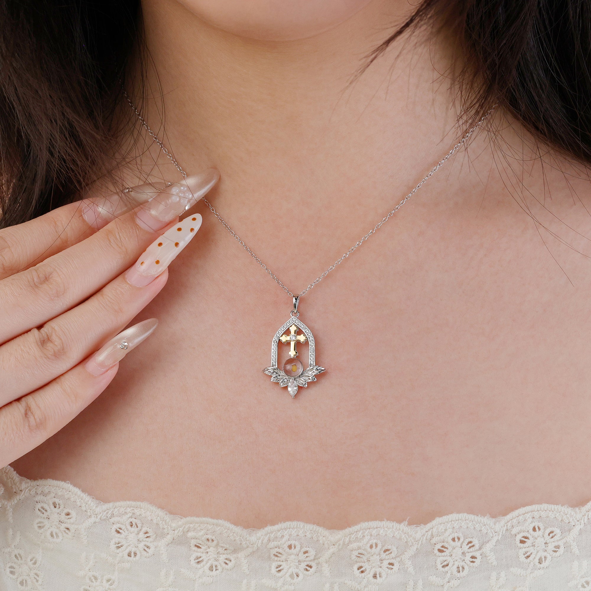 Blooming Faith Mustard Seed Necklace
