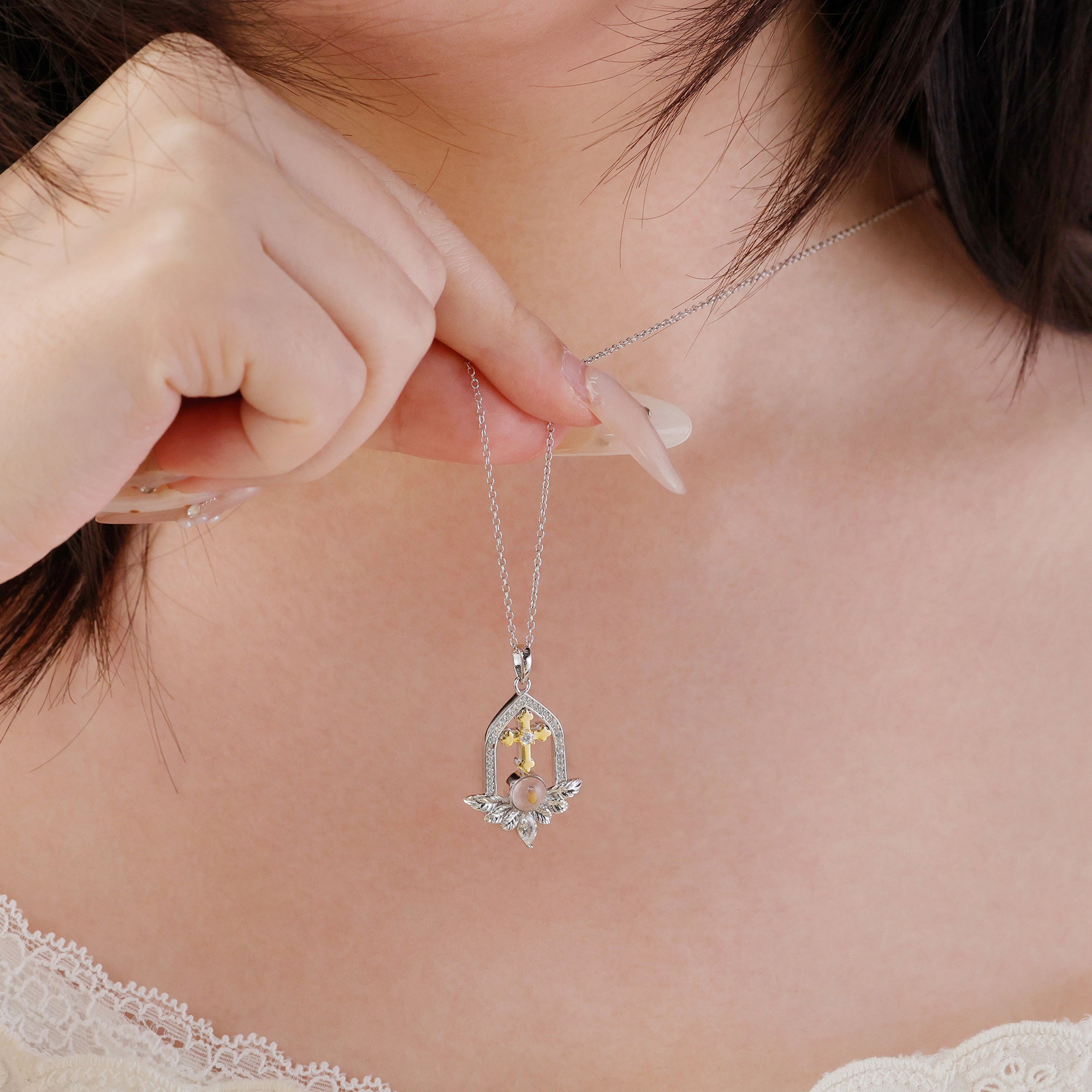 Blooming Faith Mustard Seed Necklace