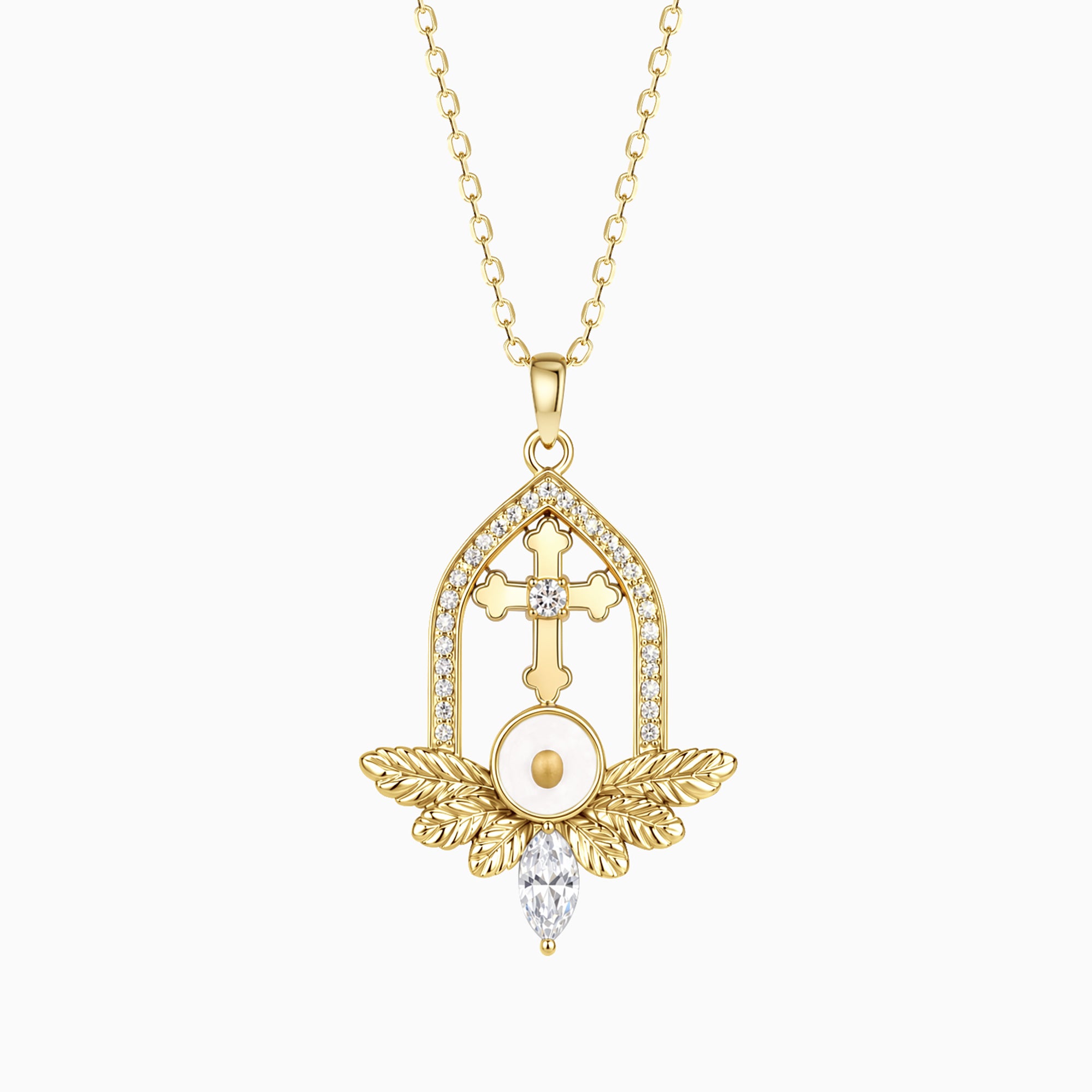 Blooming Faith Mustard Seed Necklace