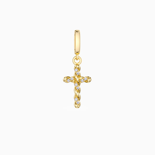 Knot Cross Charm Pendant