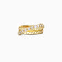 Sterling Silver Double Band Knot Ring - vanimy