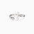 Liquid Open Cross Ring - vanimy