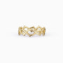 Gold Vermeil Crown of Thorns Ring - vanimy