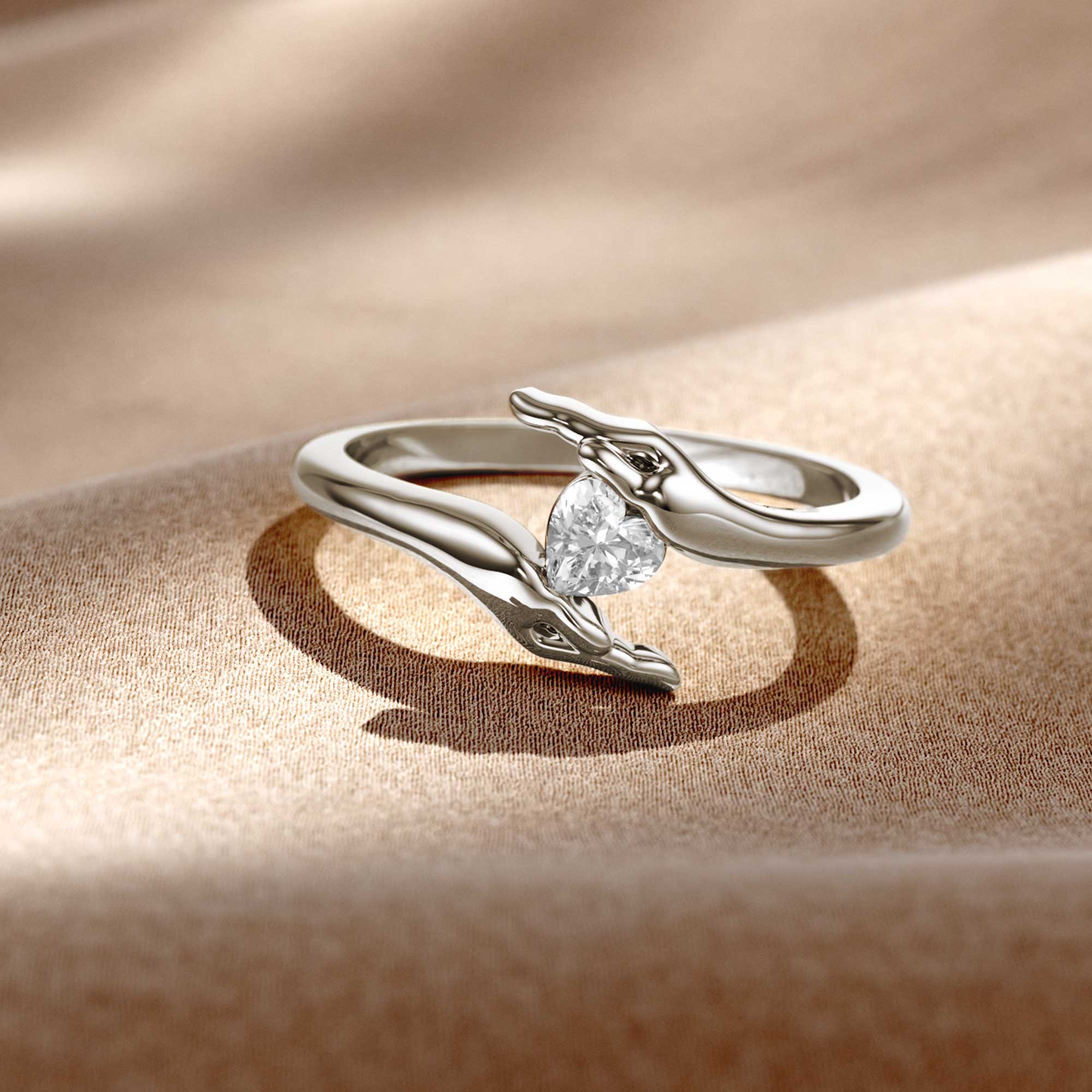 Heartbound Unity Statement Ring - vanimy